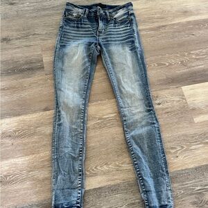 Buckle Black Label Fit No. 53 Women's Light Wash Skinny Jeans 26 x 32